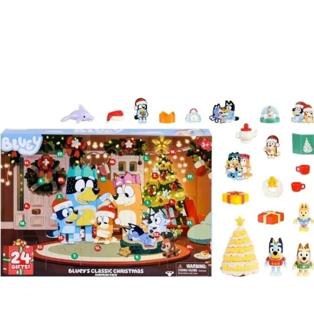 Bluey Christmas Swim Advent Calendar 2024